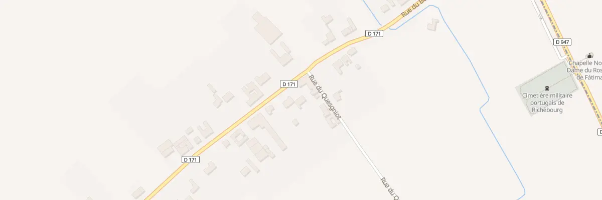 Plan du 381 Rue du Bois à Richebourg