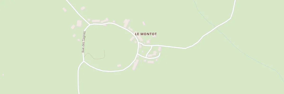 Plan du 5190 Montot à La Goutelle