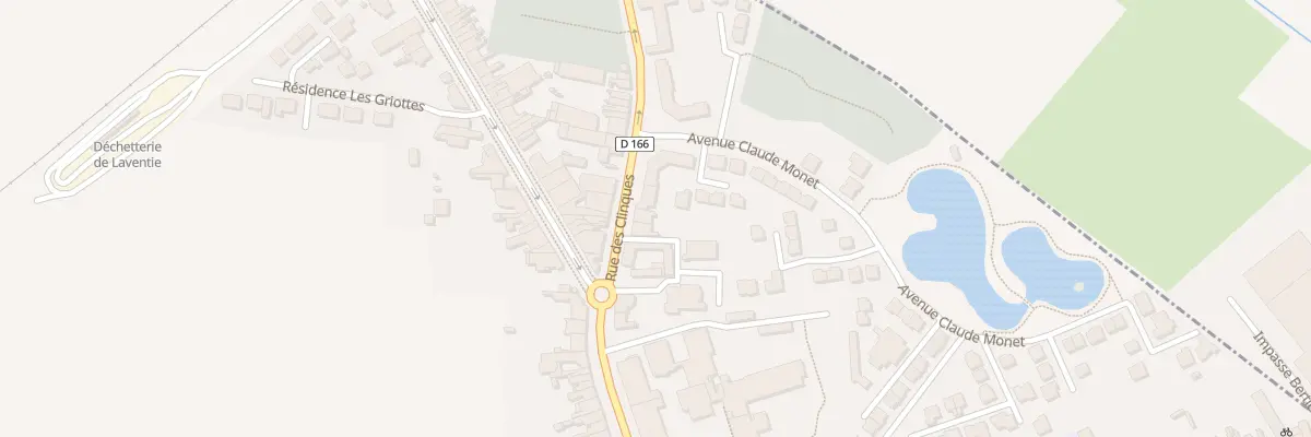 Plan du 6 Rue des Clinques à Laventie