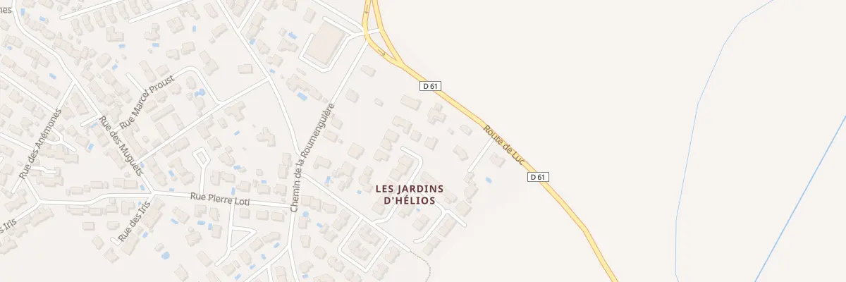 Plan du 12 Imp Gilbert Benausse à Lézignan-Corbières