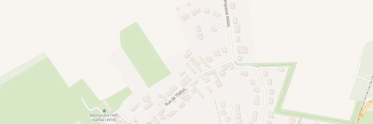 Plan du 51 Rue de Thélus à Écurie