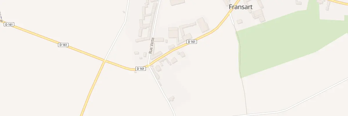 Plan du 2 Rue de Fouquescourt à Fransart