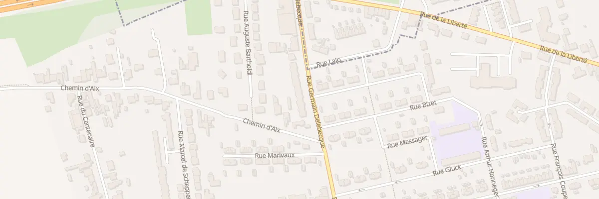 Plan du 296 Rue Germain Delebecque à Liévin