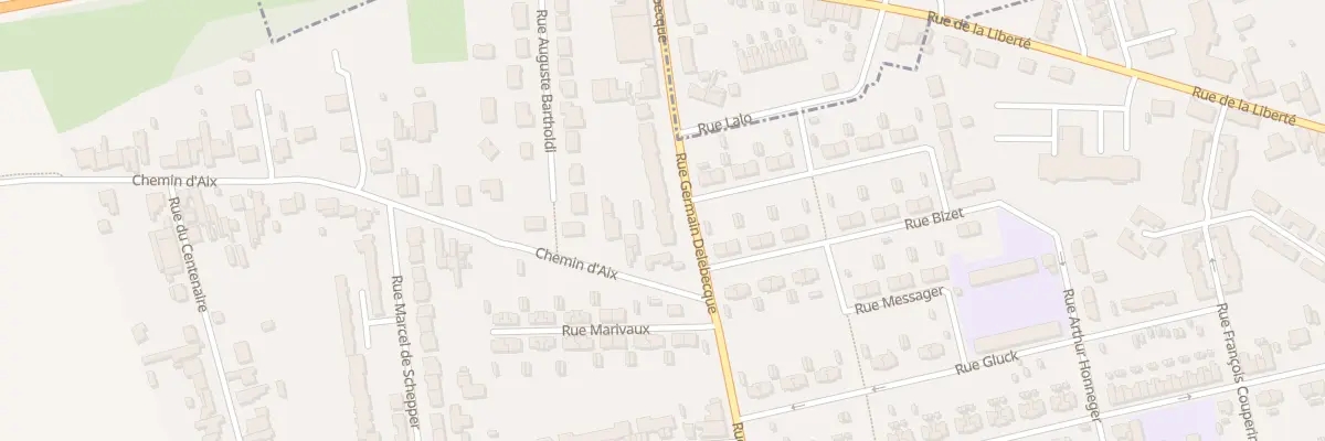 Plan du 294 Rue Germain Delebecque à Liévin
