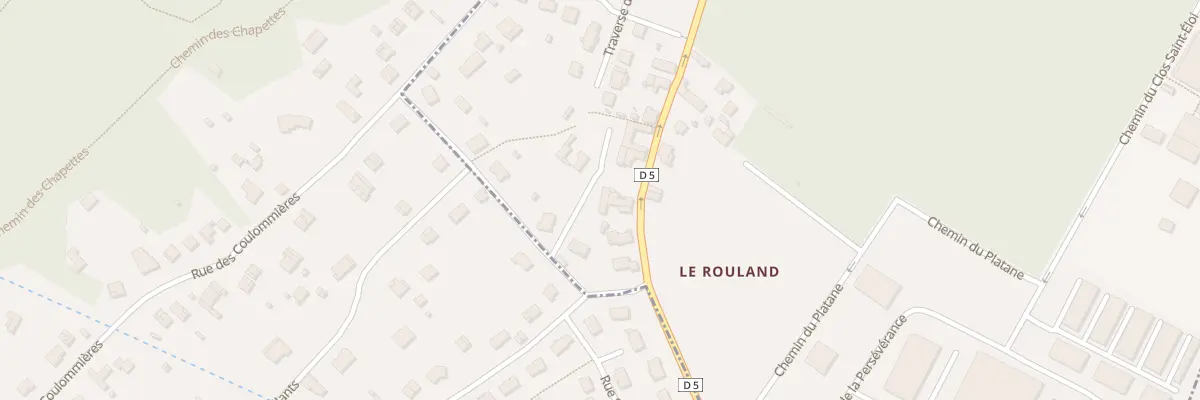 Plan du 4C Che du Pré de la Fontaine à Chalifert