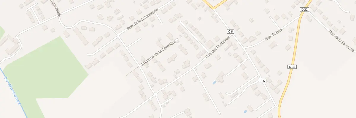 Plan du 8 La Cormiere à Liverdy-en-Brie