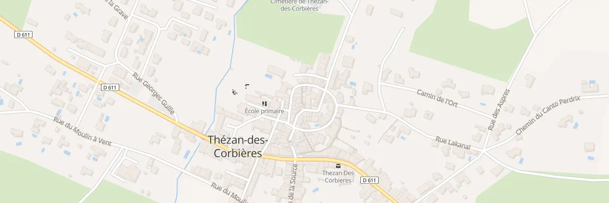Plan du 2 Vc Le Courredou à Thézan-des-Corbières