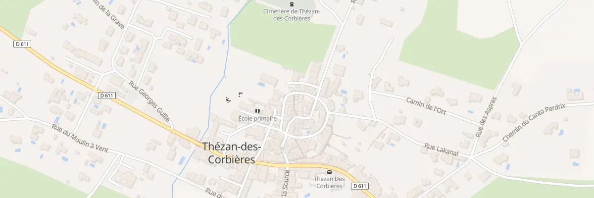 Plan de Vc Le Courredou à Thézan-des-Corbières