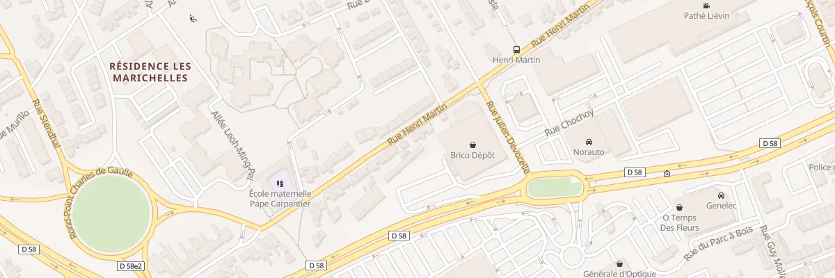 Plan du 43 Rue Henri Martin à Liévin