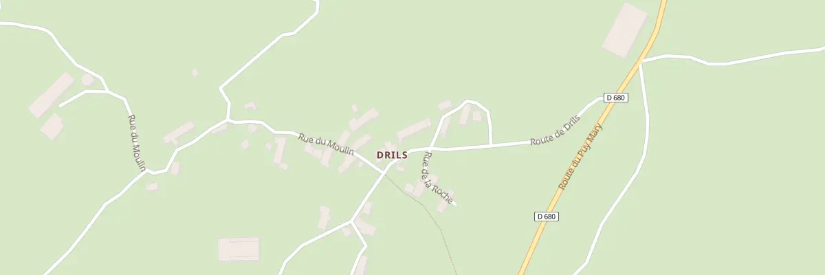 Plan du 6019 Drils à Dienne