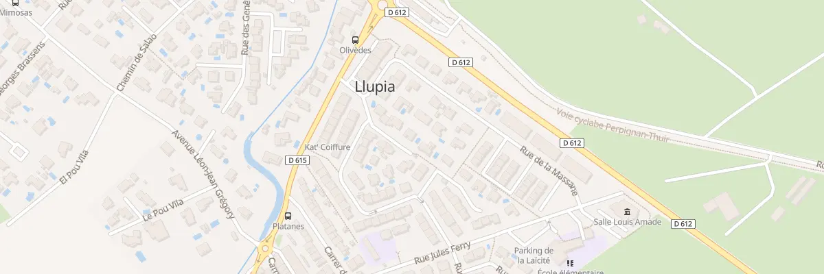 Plan du 8 All Mady de la Giraudiere à Llupia