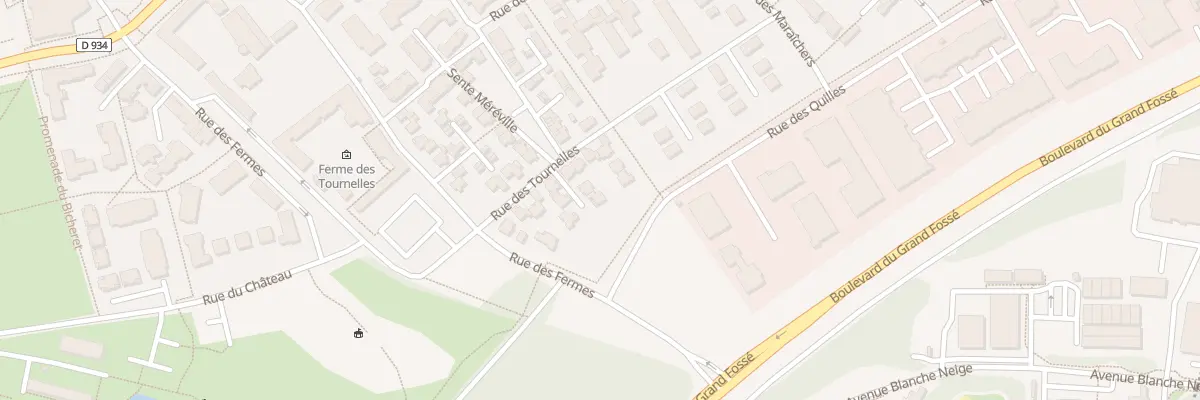 Plan du 14 Rue des Tournelles à Chessy