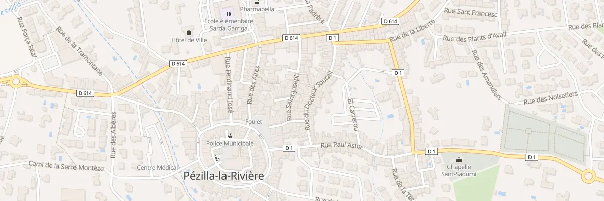 Plan du 37B Rue St Joseph à Pézilla-la-Rivière