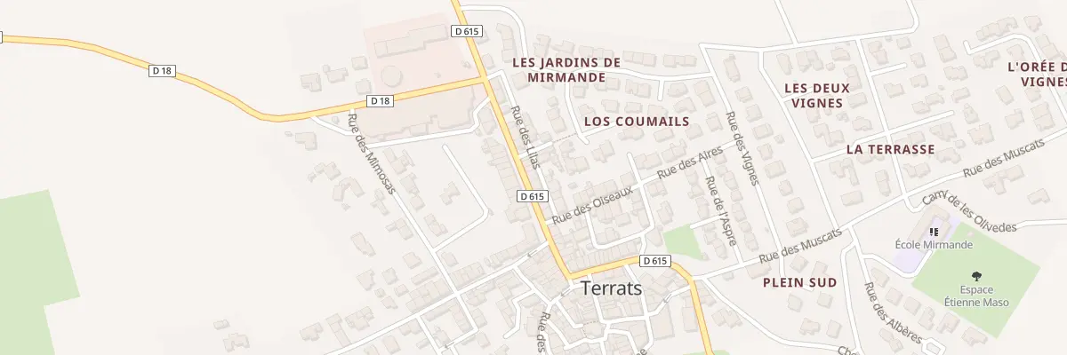 Plan du 30 Av des Corbières à Terrats
