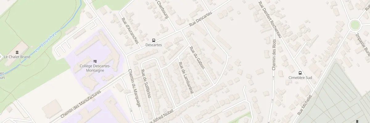 Plan du 51 Res Schweitzer Rue Lambarene à Liévin