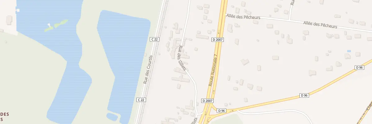 Plan du 29 Rue des Gillets à Gondreville