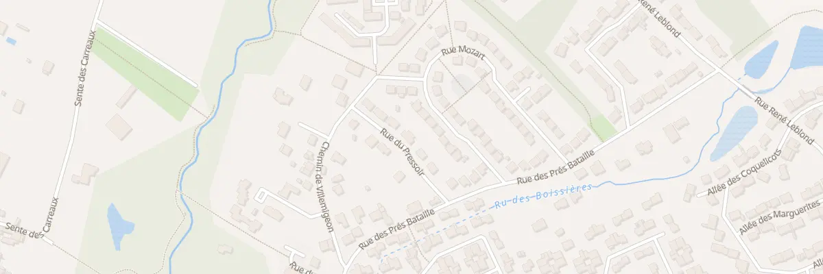 Plan du 8 Rue du Pressoir à Tournan-en-Brie