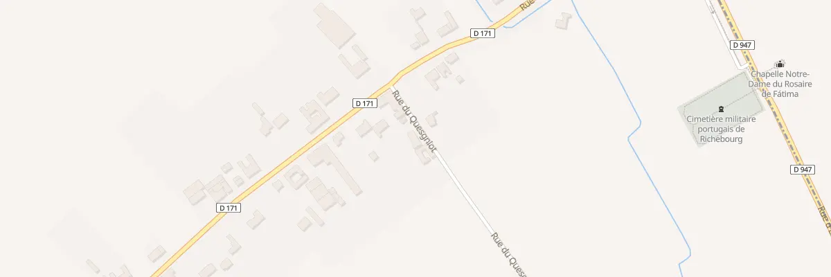 Plan du 3 Rue du Quesgniot à Richebourg