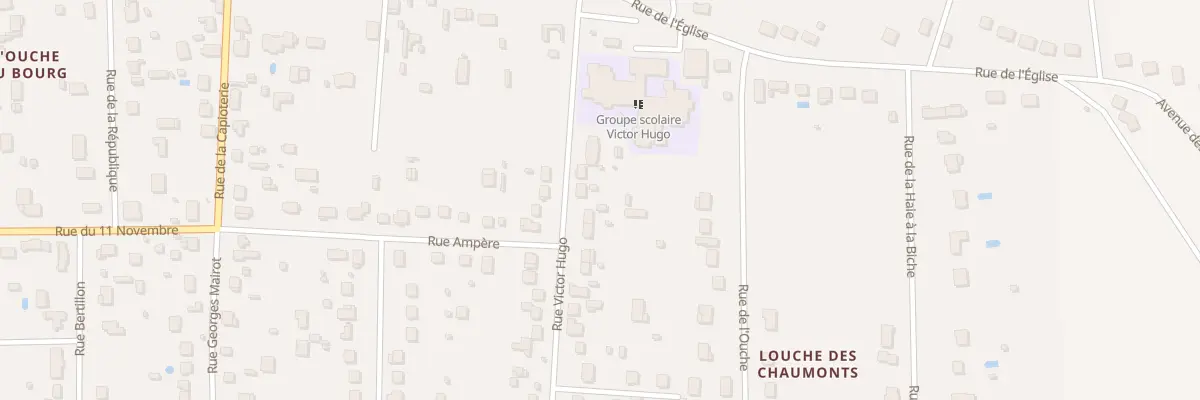 Plan du 7 Rue Victor Hugo à Dordives