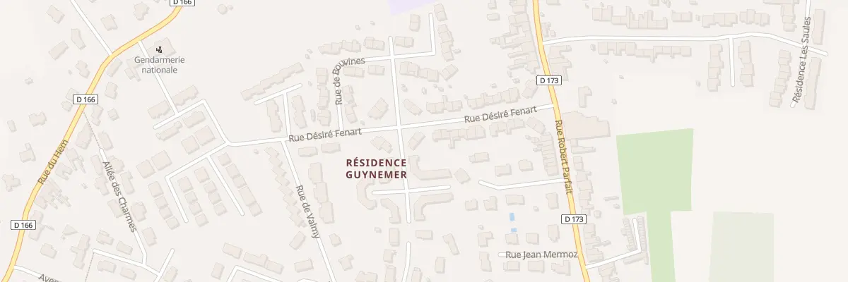 Plan du 25 Rue Désiré Fénart à Laventie