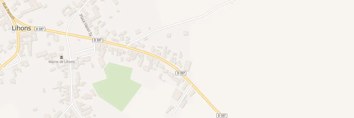 Plan du 17 Rue du Général Leclerc à Lihons
