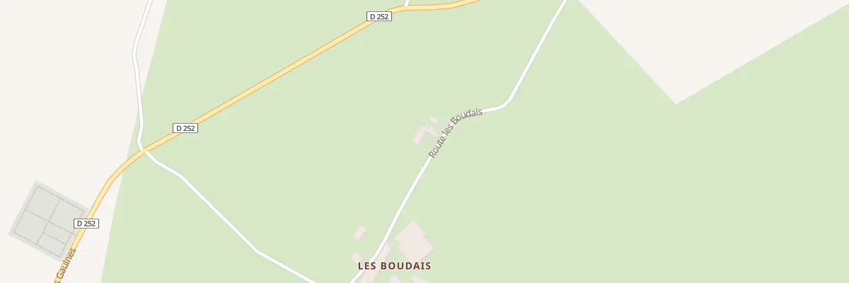 Plan du 5117 Les Boudais à Venas