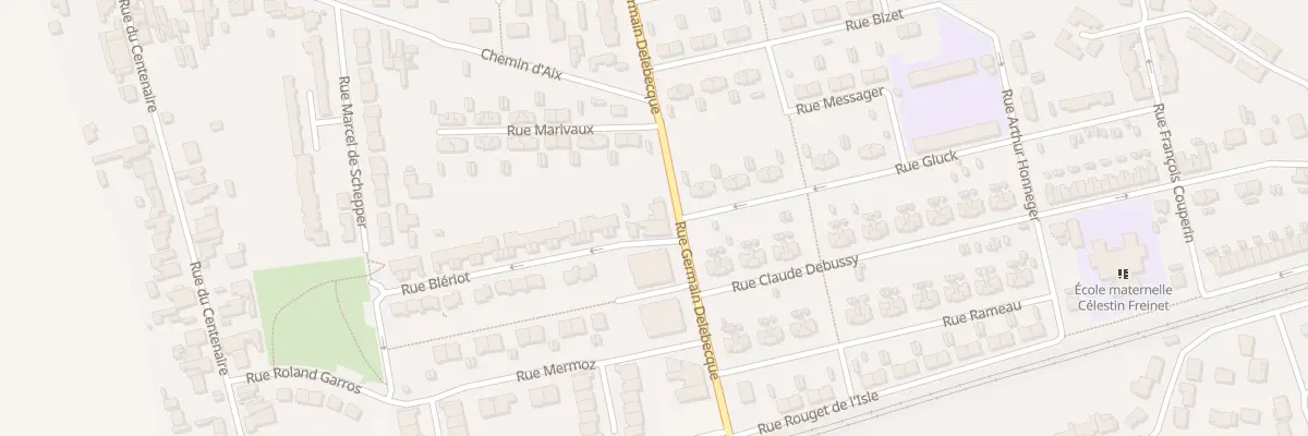 Plan du 274B Rue Germain Delebecque à Liévin