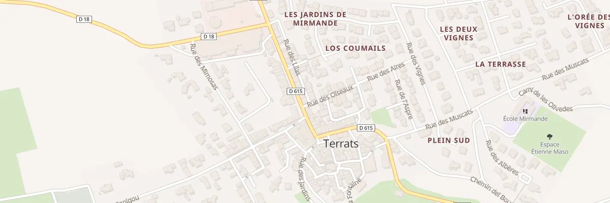 Plan du 20 Av des Corbières à Terrats
