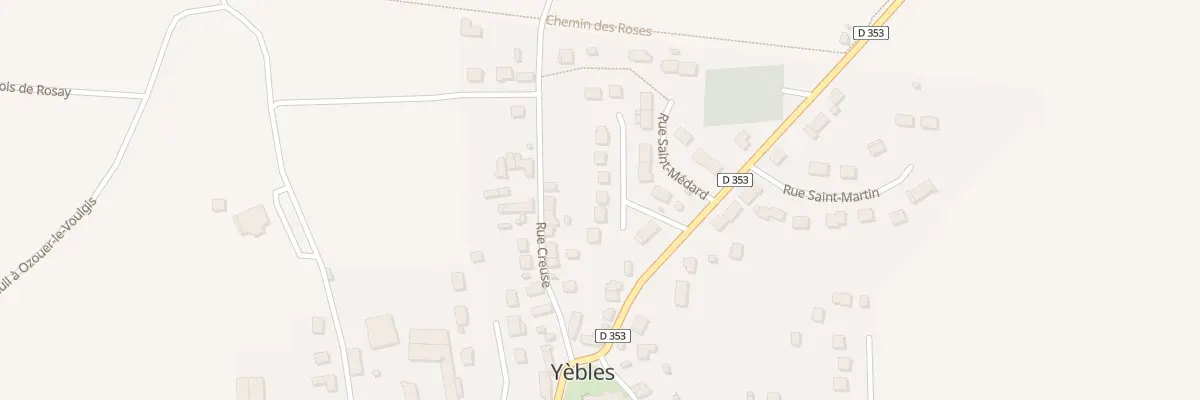 Plan du 6 Imp du Chateau d’Eau à Yèbles