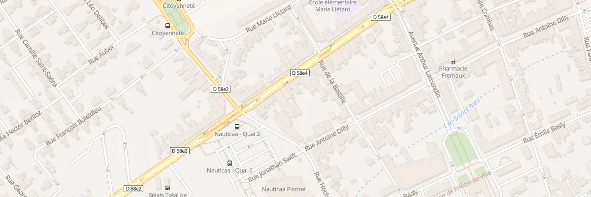 Plan du 13 Rue Jean-baptiste Defernez à Liévin