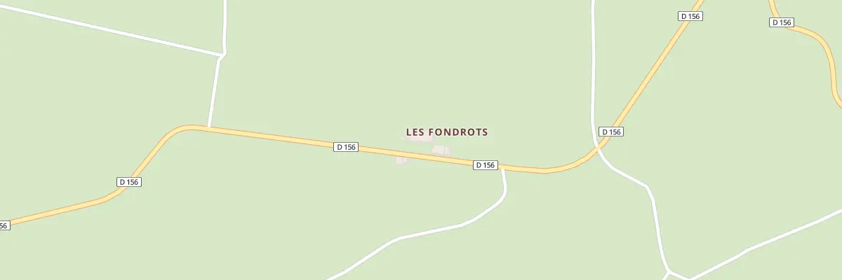 Plan du 2 Les Fondreaux à La Celle