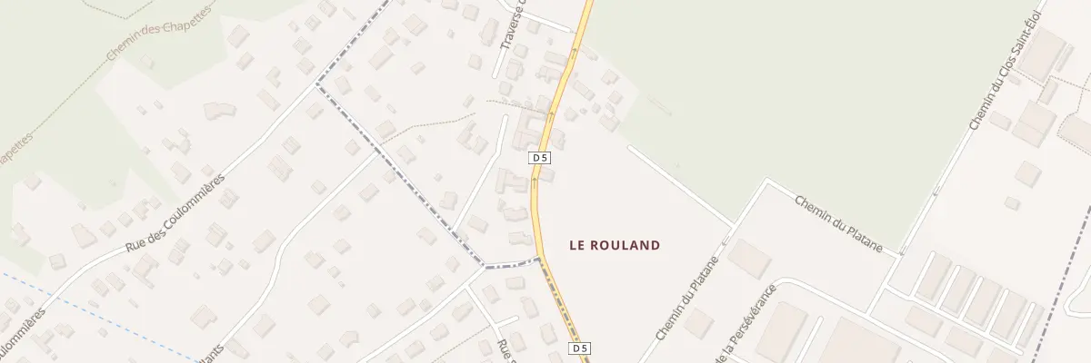 Plan du 20 Rue Louis Pasteur à Chalifert