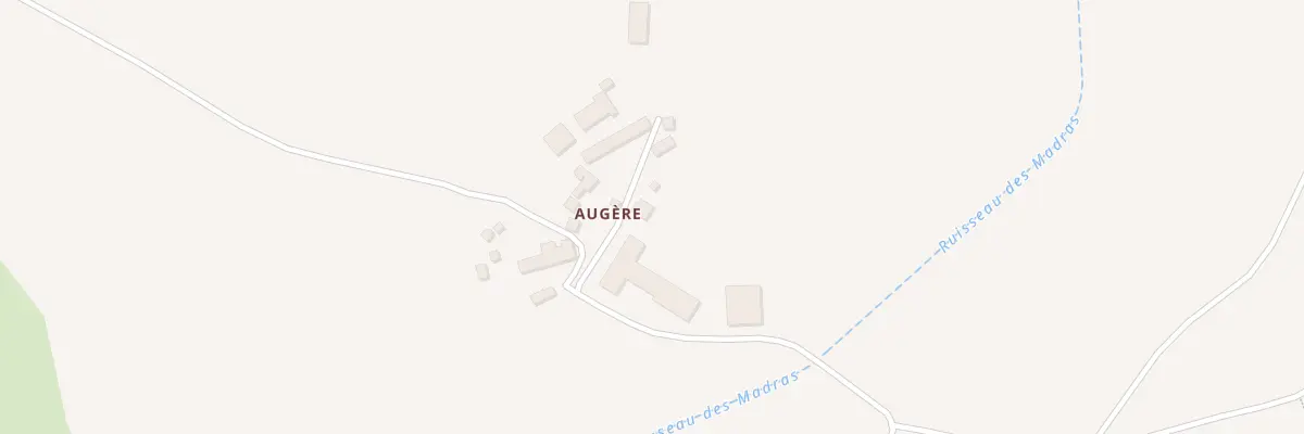 Plan du 2 Rue du Bac Rond - Augeres à Gelles