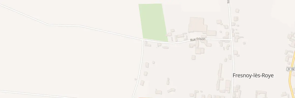 Plan du 9 Rue Frison à Fresnoy-lès-Roye