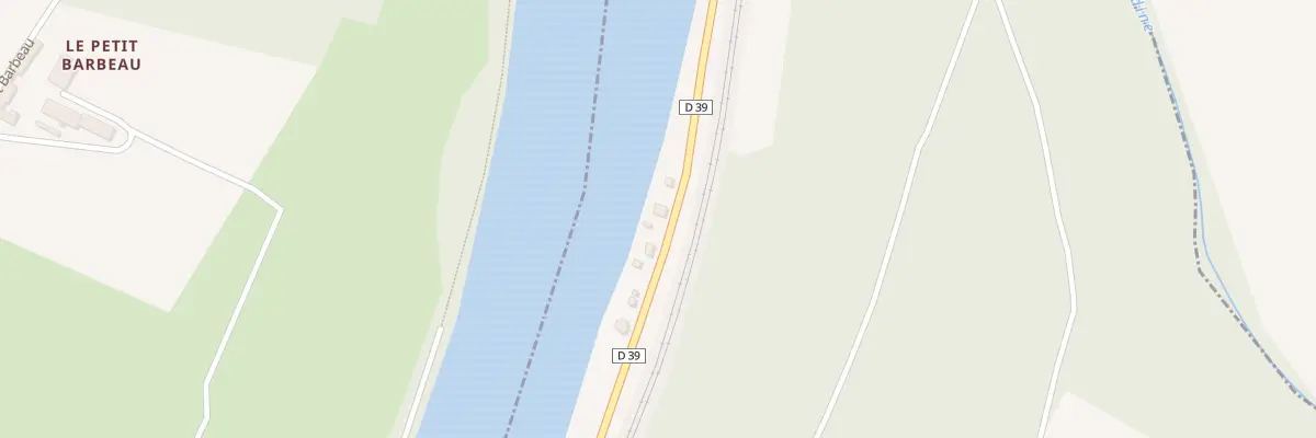 Plan du 8 Rue de Barbeau à Héricy