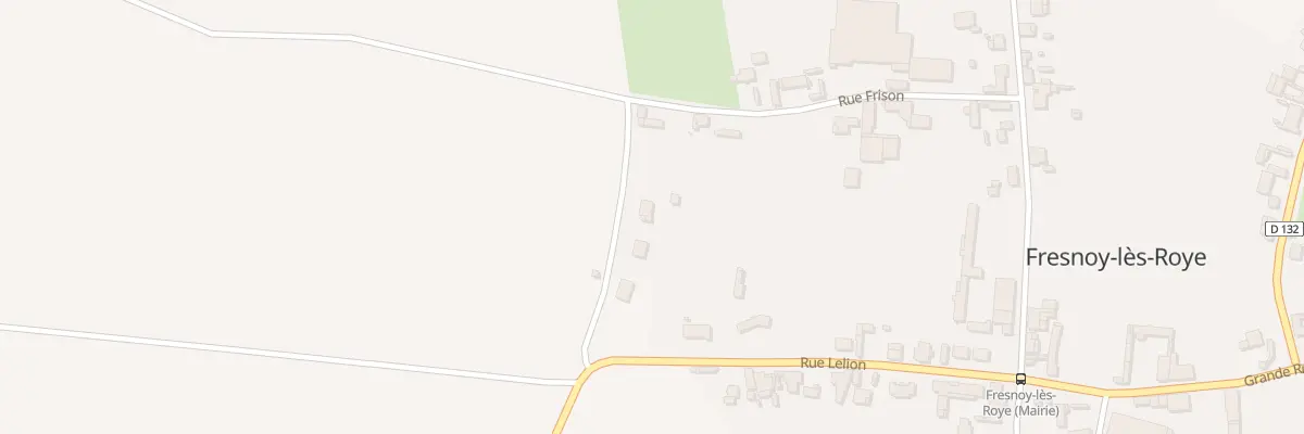Plan du 4 Che du Tour de Ville à Fresnoy-lès-Roye