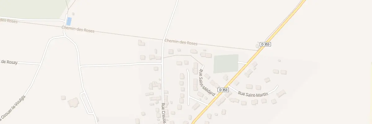 Plan du 12 Imp du Chateau d’Eau à Yèbles