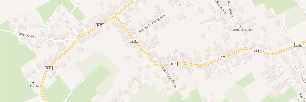 Plan du 8 Rue Florent Evrard à Givenchy-en-Gohelle