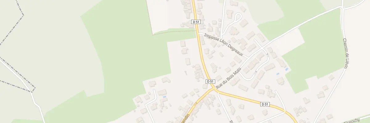 Plan du 70 Rue Degreaux à Givenchy-en-Gohelle