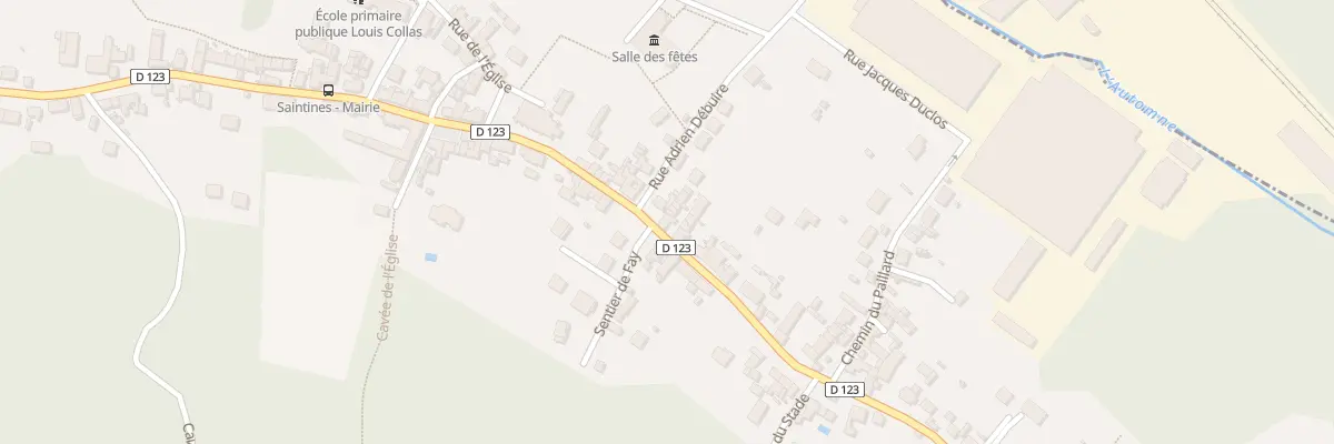 Plan du 179 Rue Jean Jaurès à Saintines