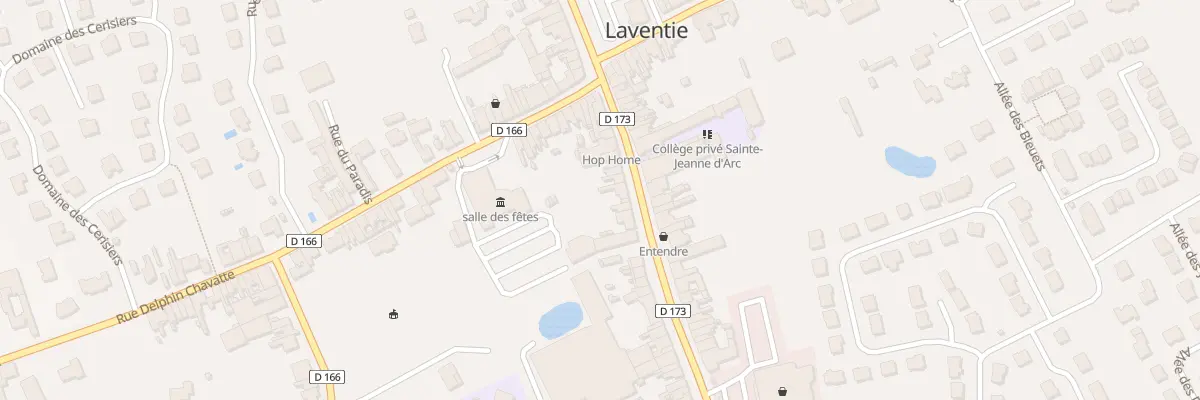 Plan du 16 Rue Robert Parfait à Laventie