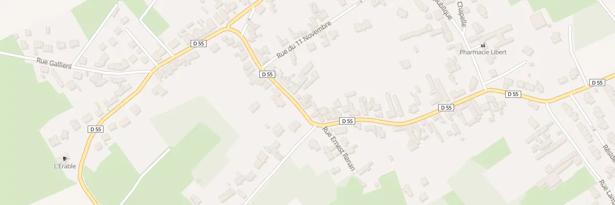 Plan du 6 Rue Florent Evrard à Givenchy-en-Gohelle