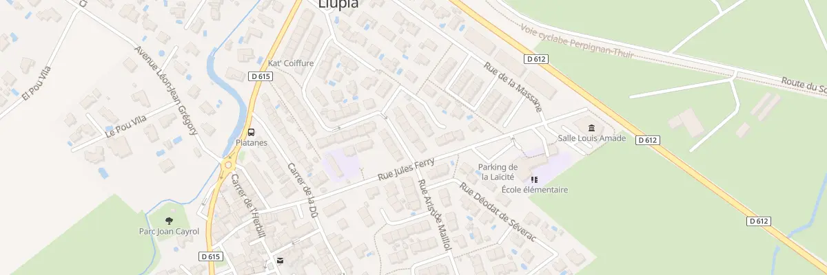 Plan du 23 Rue Pablo Picasso à Llupia