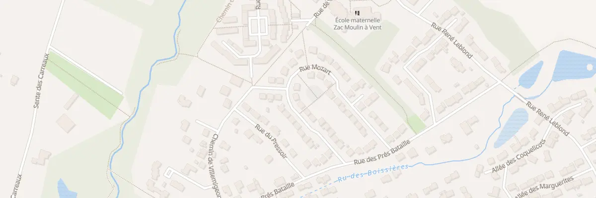Plan du 18 Rue Mozart à Tournan-en-Brie