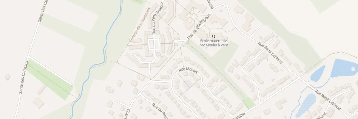 Plan du 29 Rue Mozart à Tournan-en-Brie