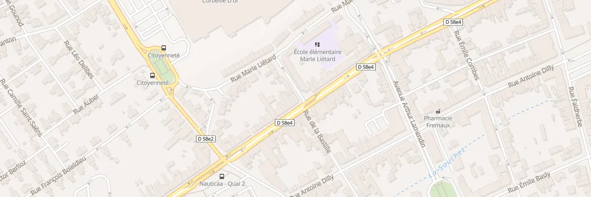 Plan du 26 Rue Jean-baptiste Defernez à Liévin
