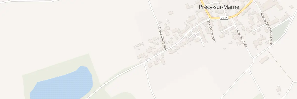 Plan du 34 Rue de Verdun à Précy-sur-Marne