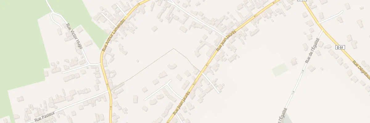 Plan du 32B Rue Jean Jaures à Givenchy-en-Gohelle