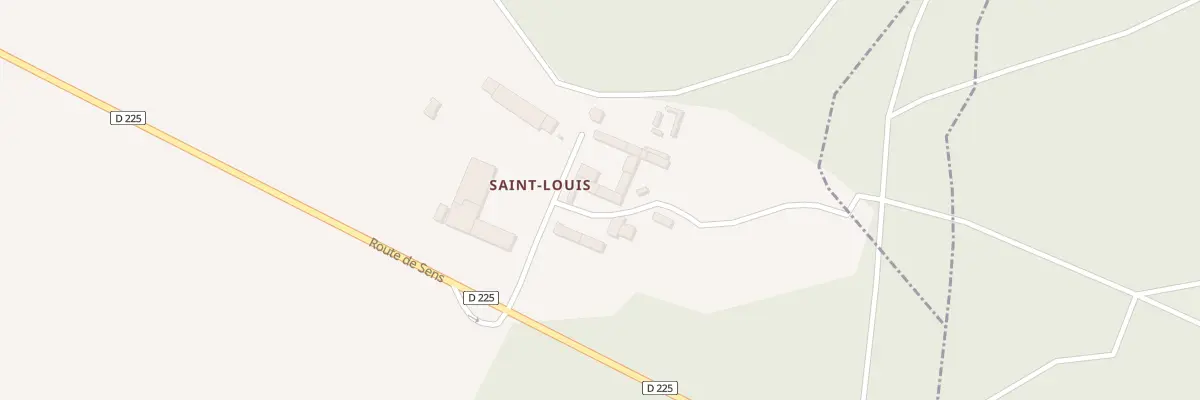 Plan du 5952 Rte de Sens à Poligny