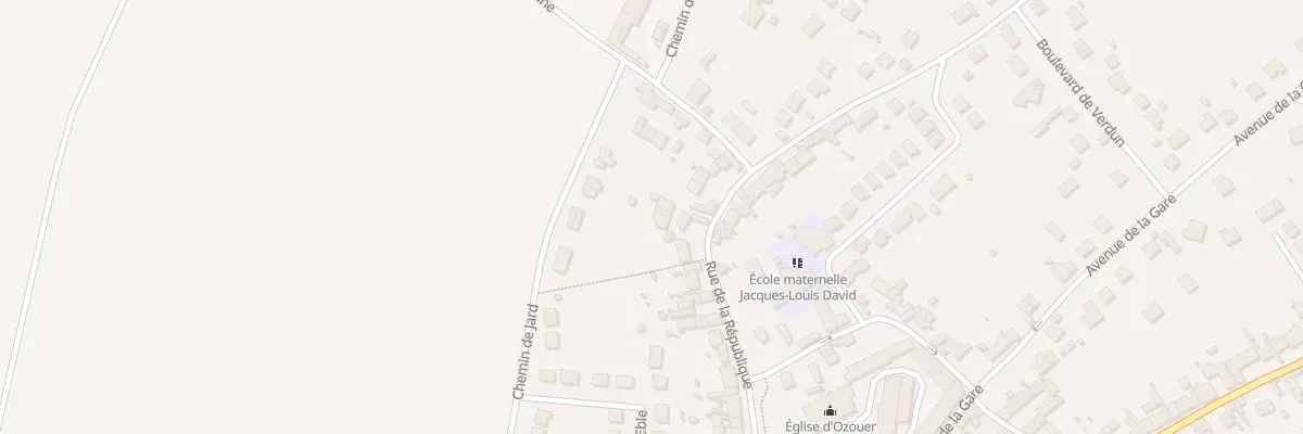 Plan du 51A Rue de la République à Ozouer-le-Voulgis